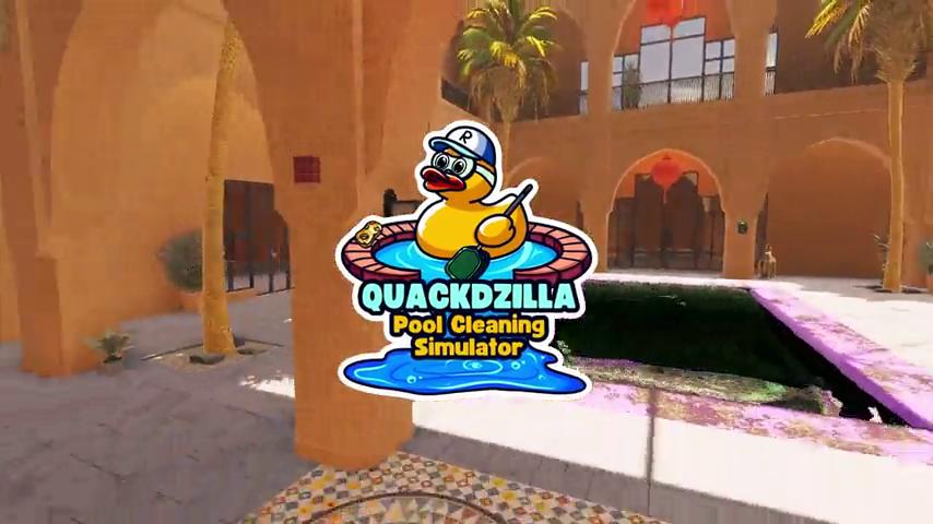 御三家Game-视频-【御三家Game】《Quackdzilla: 泳池清洁模拟器 》游戏宣传片