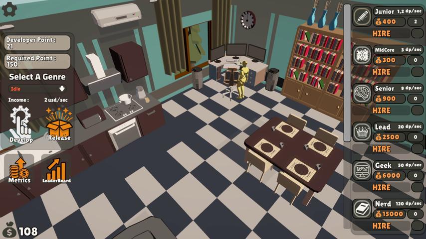 御三家Game-视频-【御三家Game】《GameDev Clicker: 点击并构建 》游戏宣传片