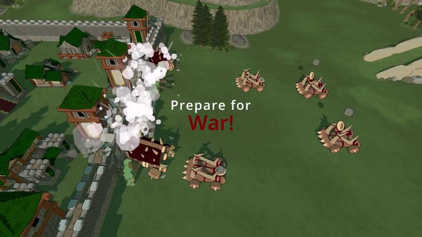 御三家Game-视频-【御三家Game】《兽人入侵 》游戏宣传片