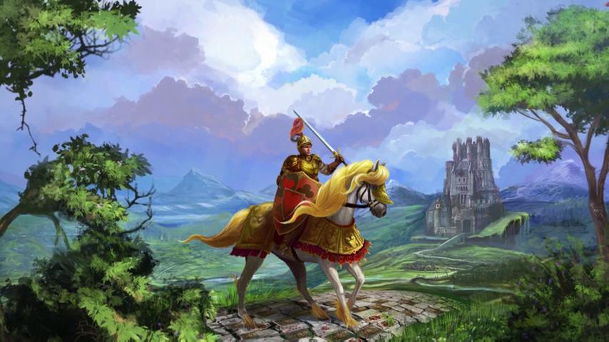 御三家Game-视频-【御三家Game】《骑士的纸牌2 》游戏宣传片