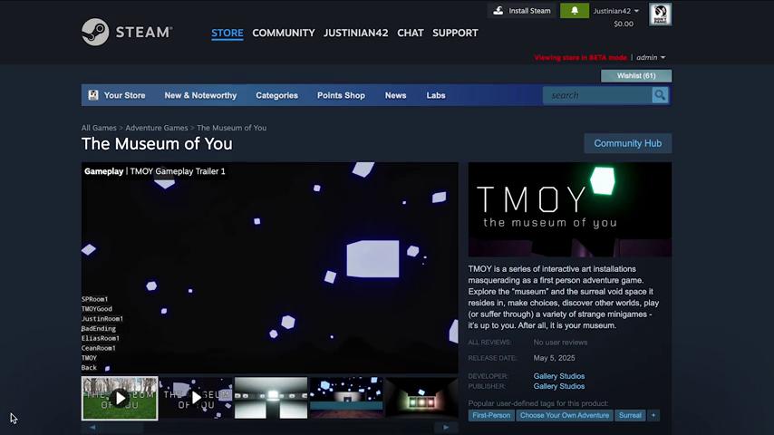 御三家Game-视频-【御三家Game】《你的博物馆 》游戏宣传片