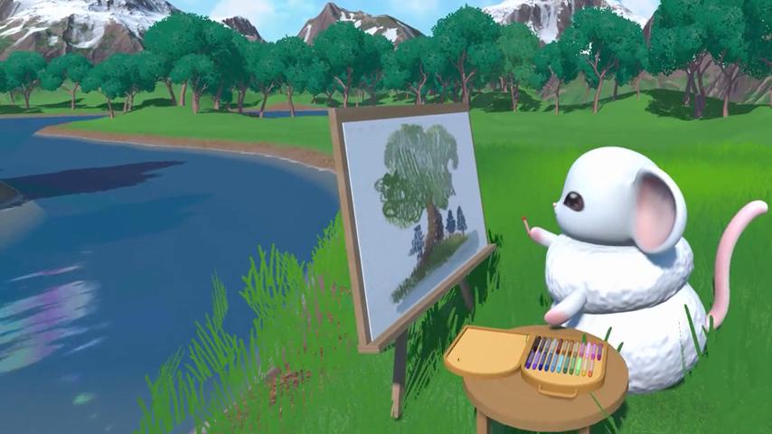 御三家Game-视频-【御三家Game】《阿缇的夜晚画作 》游戏宣传片