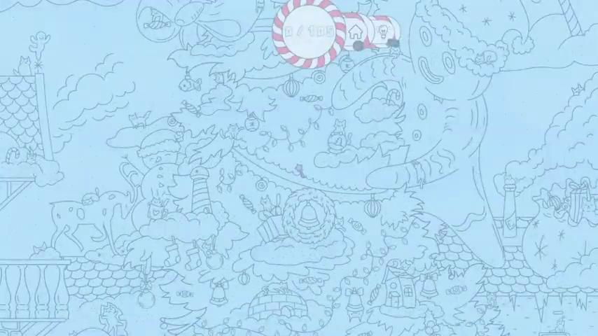 御三家Game-视频-【御三家Game】《猫参观圣诞小镇 》游戏宣传片