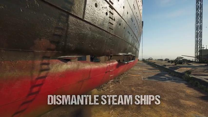 御三家Game-视频-【御三家Game】《船舶墓地模拟器2：序章 》游戏宣传片