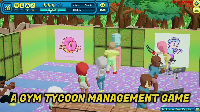 御三家Game-视频-【御三家Game】《健身帝国 》游戏宣传片