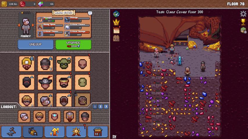 御三家Game-视频-【御三家Game】《空闲洞穴矿工 》游戏宣传片