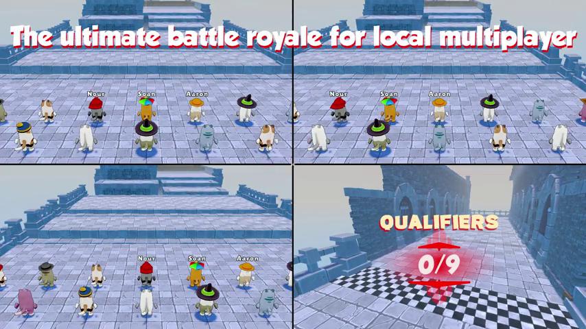 御三家Game-视频-【御三家Game】《春季狗: 终极多人战斗Royale 》游戏宣传片