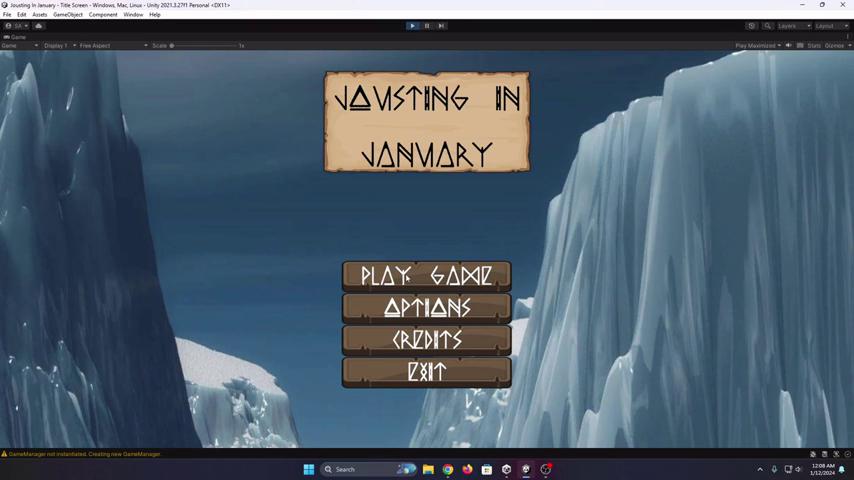 御三家Game-视频-【御三家Game】《1月中的Jousting 》游戏宣传片