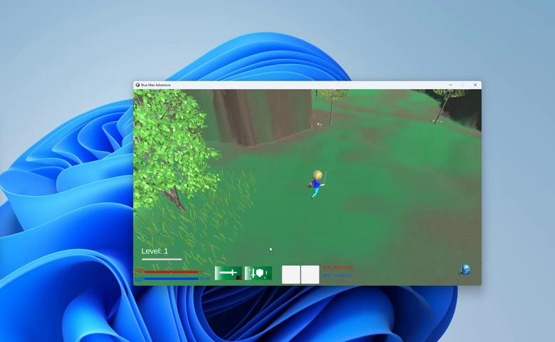 御三家Game-视频-【御三家Game】《蓝人冒险 》游戏宣传片