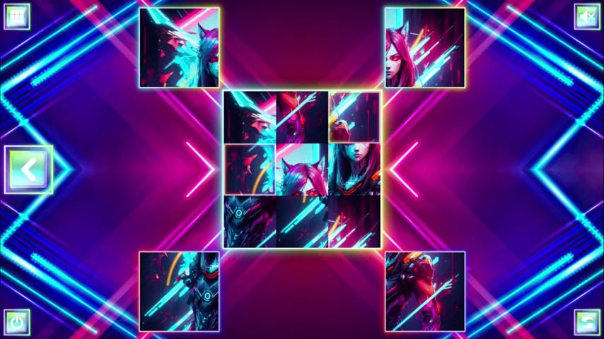 御三家Game-视频-【御三家Game】《霓虹灯幻想: 女孩 》游戏宣传片