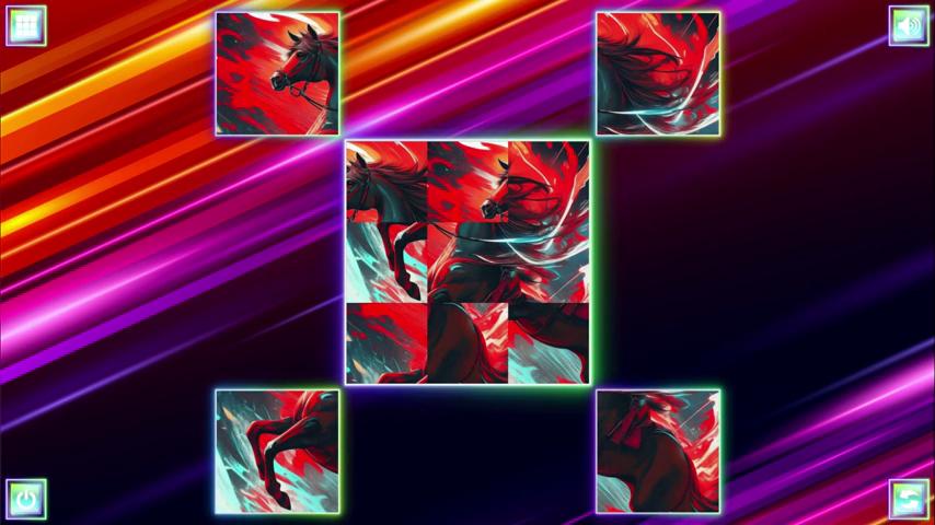 御三家Game-视频-【御三家Game】《霓虹灯幻想: 马 》游戏宣传片