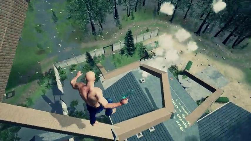 御三家Game-视频-【御三家Game】《秃头男子爬上 》游戏宣传片