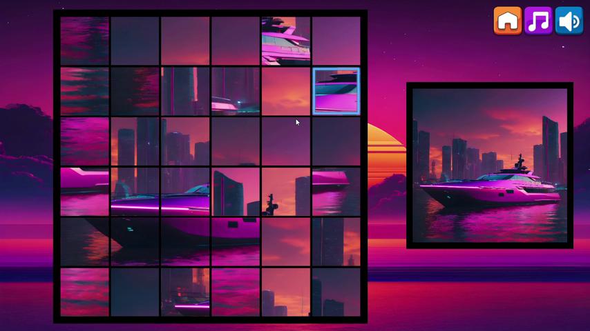 御三家Game-视频-【御三家Game】《OG Puzzlers: Synthwave船 》游戏宣传片