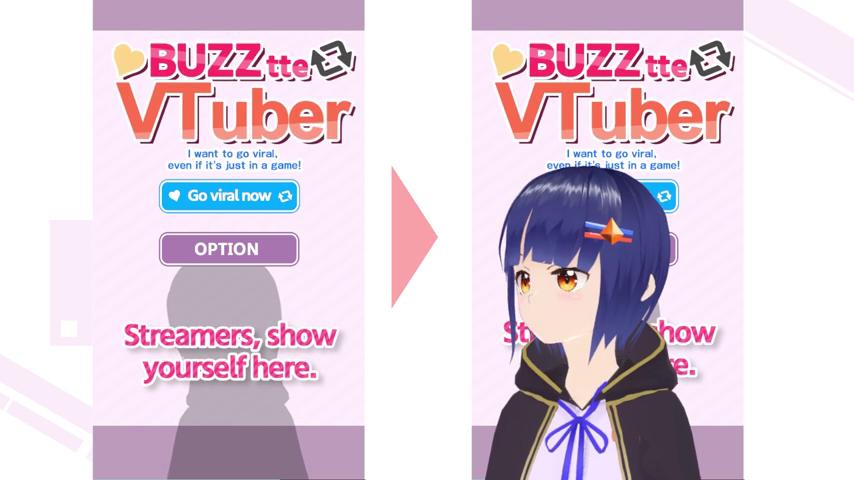 御三家Game-视频-【御三家Game】《バズってVTuber ゲームでいいから万バズしたい!(BUZZtte VTuber-I want to go viral, even if it's just in a game!) 》游戏宣传片