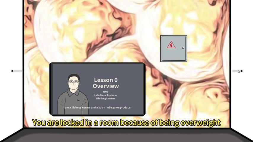 御三家Game-视频-【御三家Game】《一个正在上网课学习如何减肥的人的模拟器 》游戏宣传片