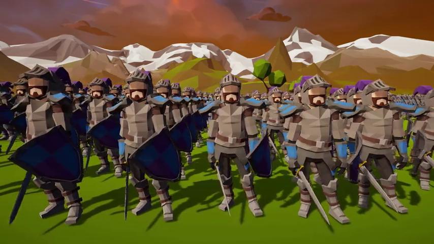 御三家Game-视频-【御三家Game】《多边形幻想战斗模拟器 》游戏宣传片