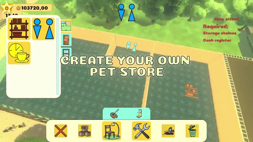 御三家Game-视频-【御三家Game】《宠物店模拟器: Prologue 》游戏宣传片