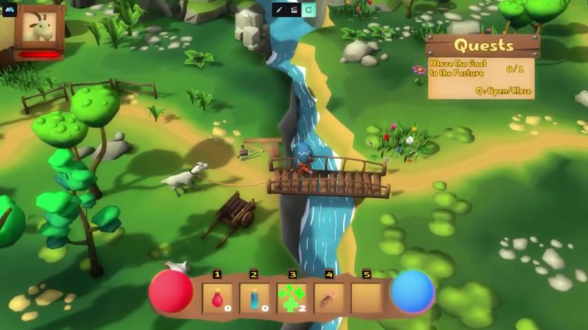 御三家Game-视频-【御三家Game】《山羊祸害 》游戏宣传片