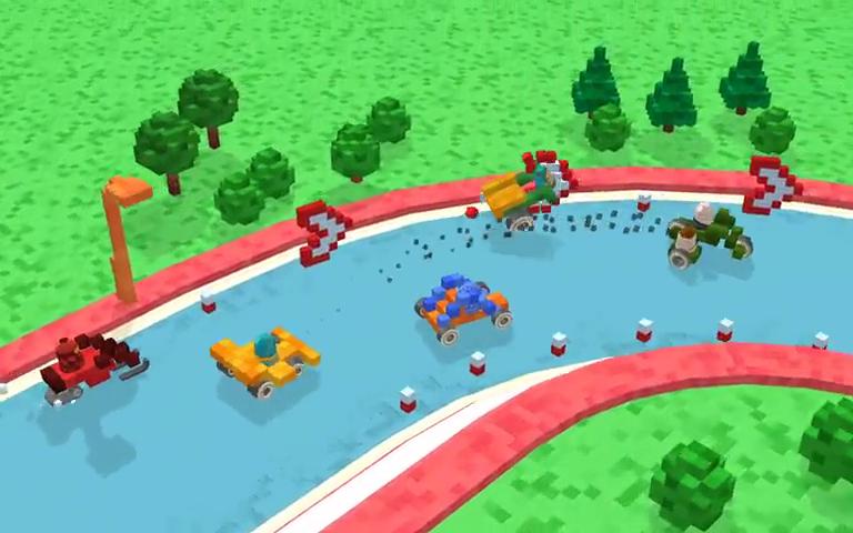 御三家Game-视频-【御三家Game】《像素赛车: 块状碰撞 》游戏宣传片