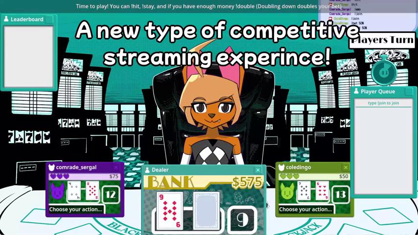 御三家Game-视频-【御三家Game】《Cole Dingo的Vtuber二十一点 》游戏宣传片