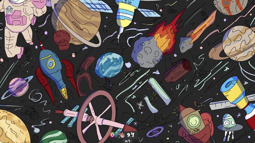 御三家Game-视频-【御三家Game】《100太空猫 》游戏宣传片