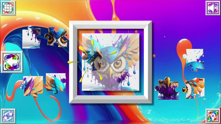 御三家Game-视频-【御三家Game】《颜色飞溅: 鸟类 》游戏宣传片