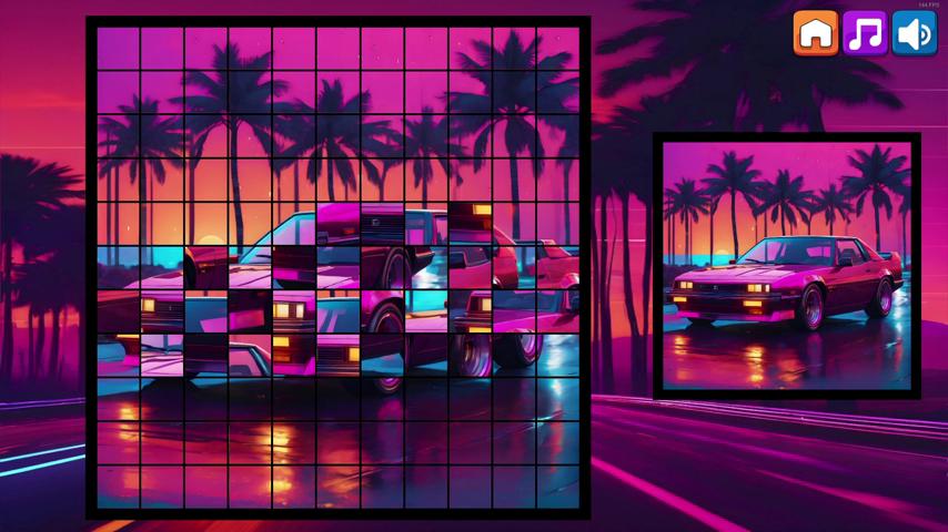 御三家Game-视频-【御三家Game】《OG益智游戏: Synthwave汽车 》游戏宣传片