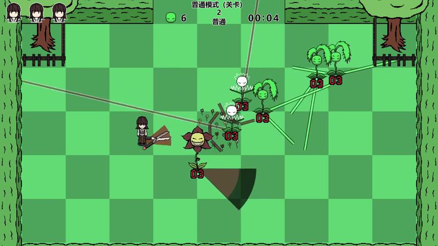 御三家Game-视频-【御三家Game】《剪刀少女的杂草危机 》游戏宣传片