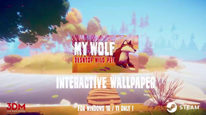 御三家Game-视频-【御三家Game】《我的狼-野生宠物壁纸 》游戏宣传片