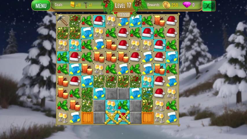 御三家Game-视频-【御三家Game】《女王花园圣诞节 》游戏宣传片