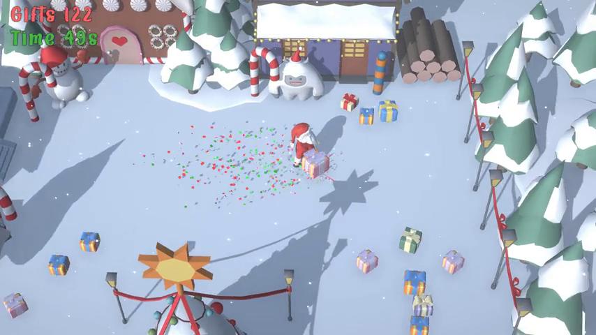 御三家Game-视频-【御三家Game】《圣诞老人的礼物抢 》游戏宣传片