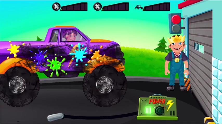 御三家Game-视频-【御三家Game】《我的小洗车-汽车和卡车角色扮演游戏的孩子 》游戏宣传片