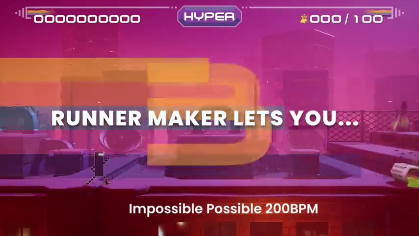 御三家Game-视频-【御三家Game】《BIT.TRIP RERUNNER 》游戏宣传片