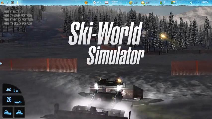 御三家Game-视频-【御三家Game】《滑雪世界模拟 》游戏宣传片