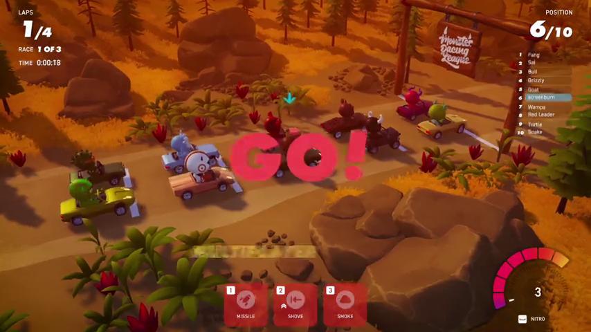 御三家Game-视频-【御三家Game】《怪物赛车联盟 》游戏宣传片