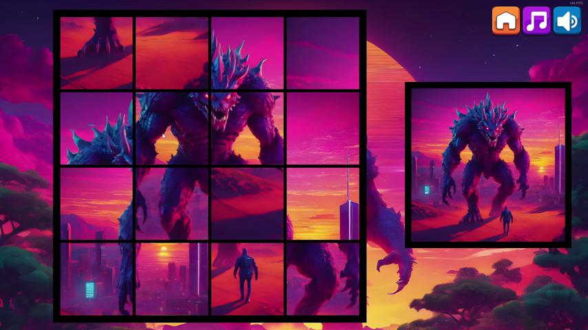 御三家Game-视频-【御三家Game】《OG益智游戏: Synthwave怪物 》游戏宣传片