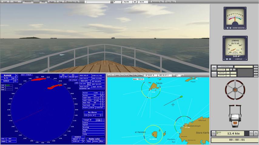 御三家Game-视频-【御三家Game】《ARPA雷达模拟器 》游戏宣传片