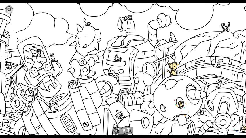 御三家Game-视频-【御三家Game】《100 Robo猫 》游戏宣传片