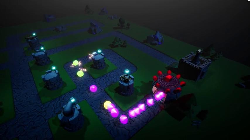 御三家Game-视频-【御三家Game】《黑暗宝石塔防御 》游戏宣传片