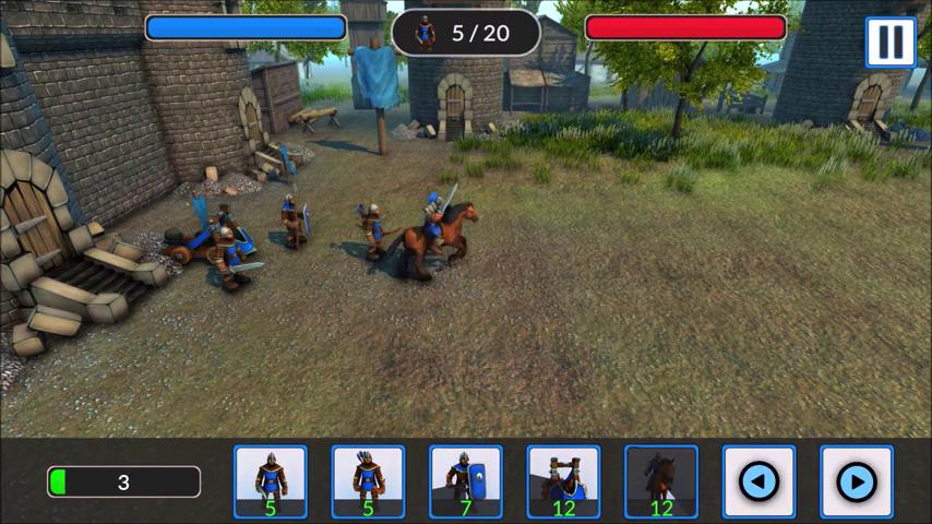 御三家Game-视频-【御三家Game】《城堡王国战争 》游戏宣传片