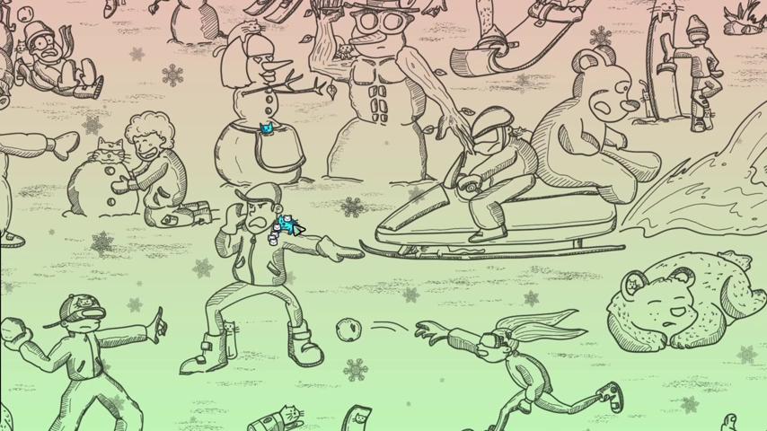 御三家Game-视频-【御三家Game】《隐藏的猫-冬天 》游戏宣传片