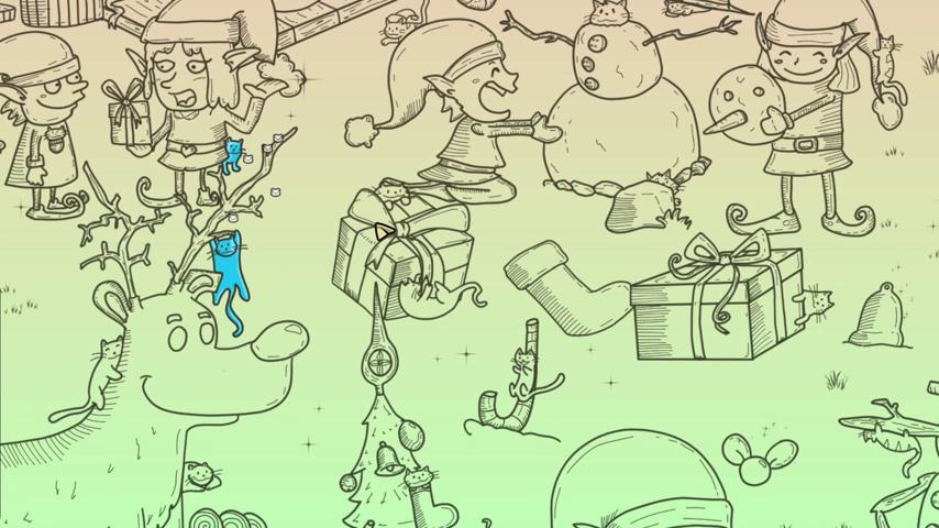 御三家Game-视频-【御三家Game】《隐藏的猫-圣诞节 》游戏宣传片