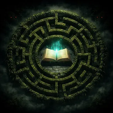 迷宫般的图书馆