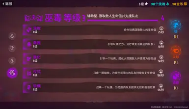 武器和法术等级要求1