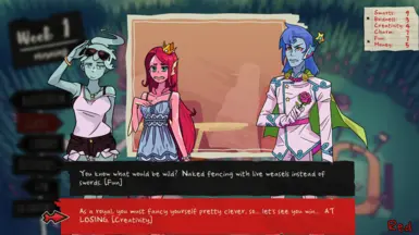 在对话选项中查看属性