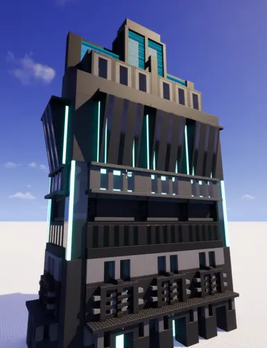 赛博朋克公寓楼L1