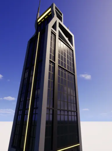 赛博朋克摩天大楼XL 1