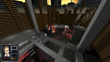 硬核亨利——阿坎的总部屋顶