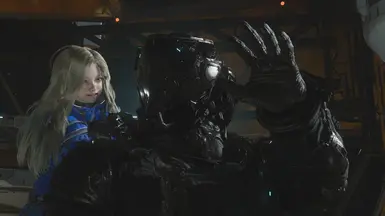 休 - 黑色太空服