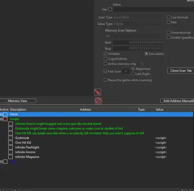 Metro Last Light 简单作弊表